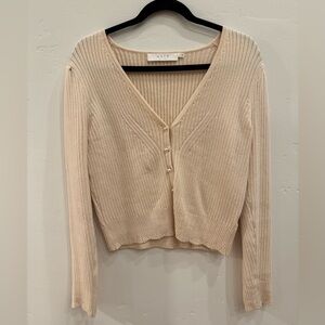 ASTR Women's Cream Sweater